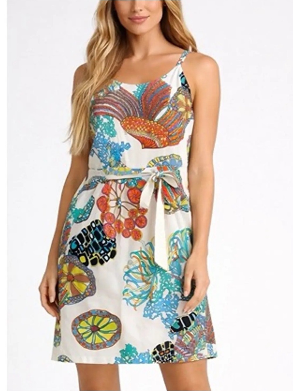 Banana Republic Trina Turk Halter Silk Mini Dress Size 2 54724
